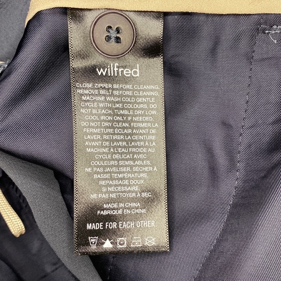 ❗️SOLD❗️Wilfred Jallade Tie Front Pants Size 12 - Picture 7 of 8